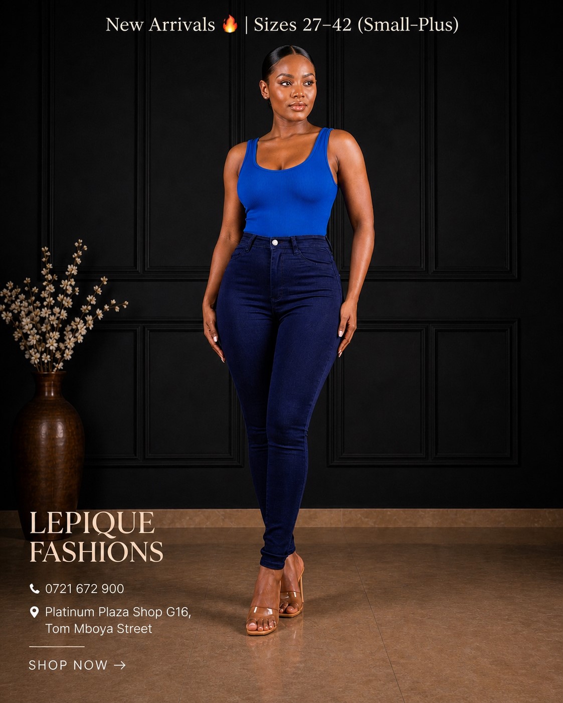 High Waist Jeans