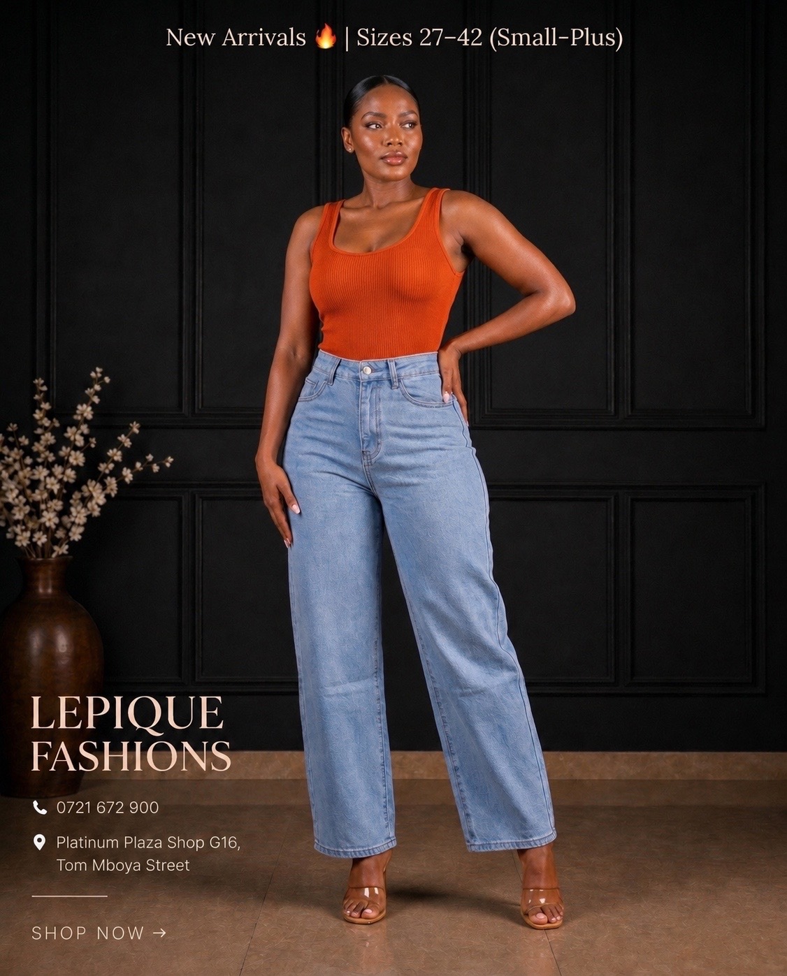 Wide Leg Light Blue 3