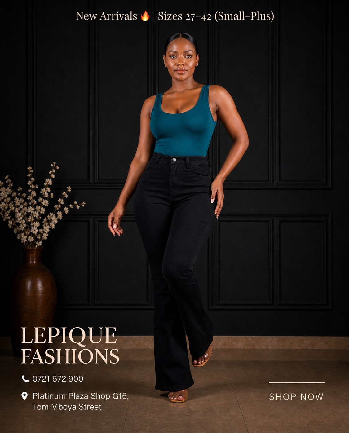 Wide Leg Black