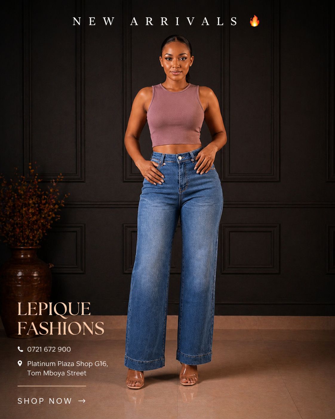 Wide Leg Light Blue Sweater 2