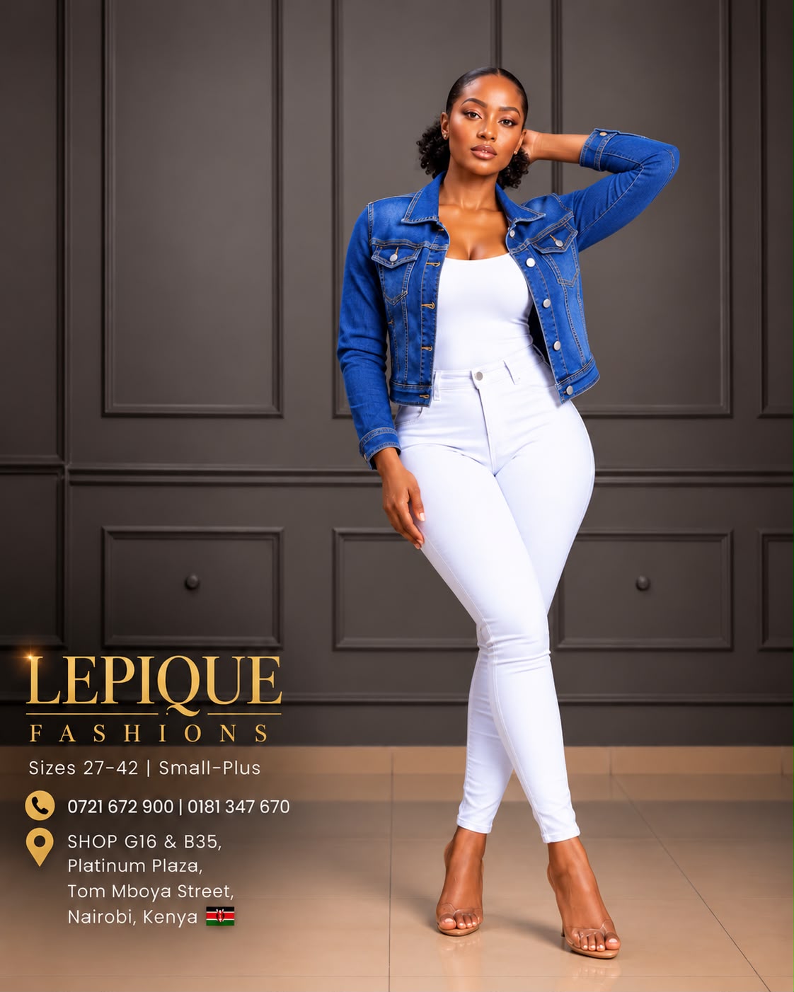Blue denim jacket ladies Nairobi