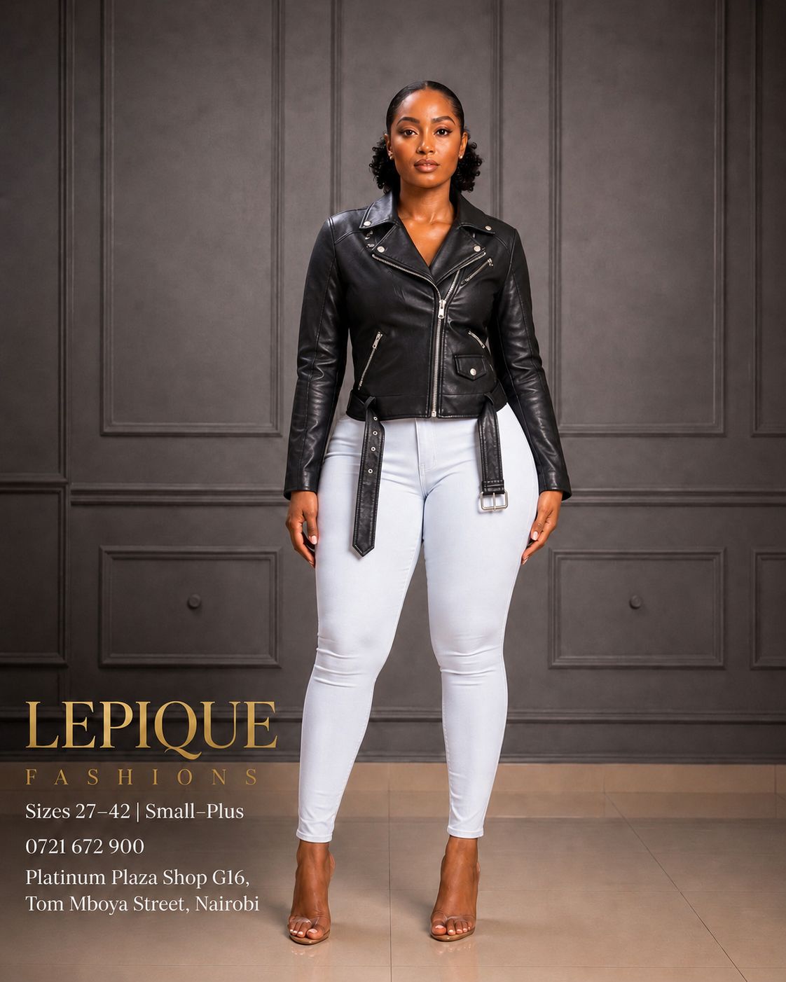 Ladies Leather Jackets Nairobi – Lepique Fashions