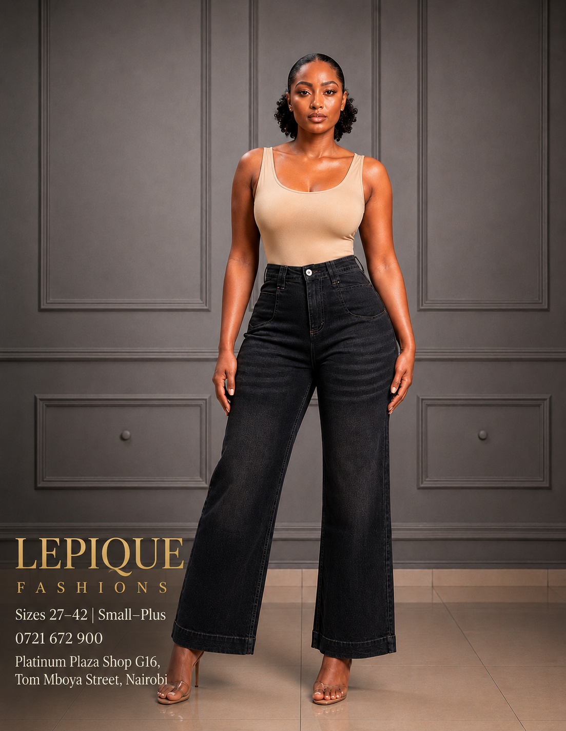 Wide Leg Black