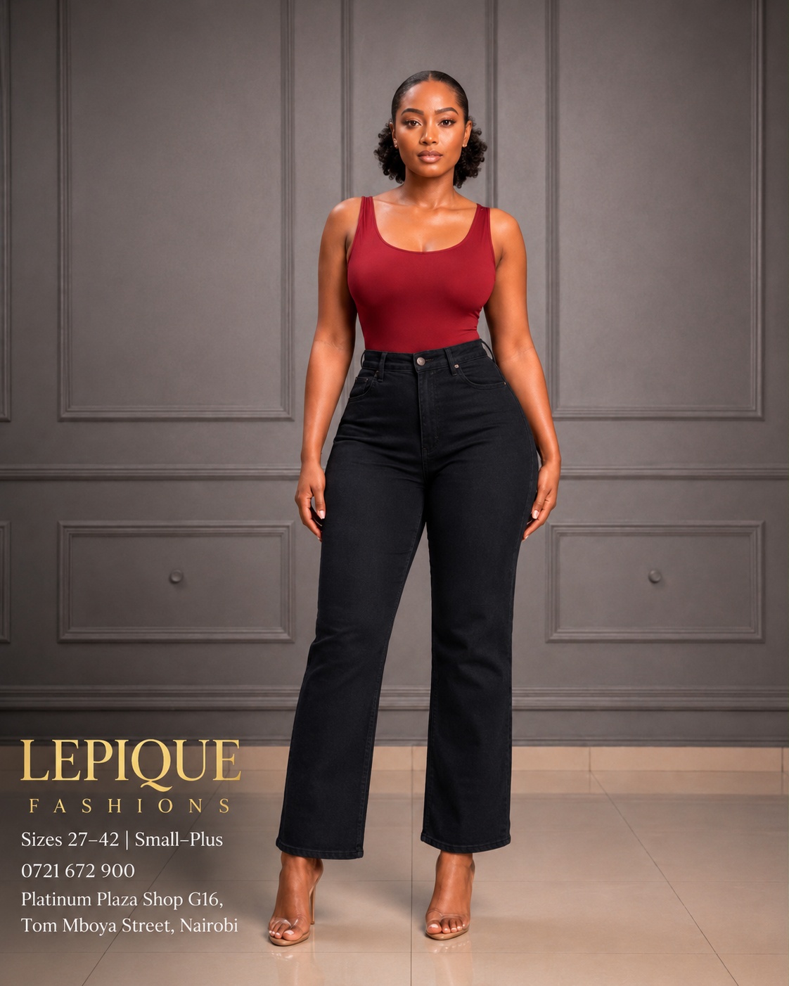 Wide Leg Black