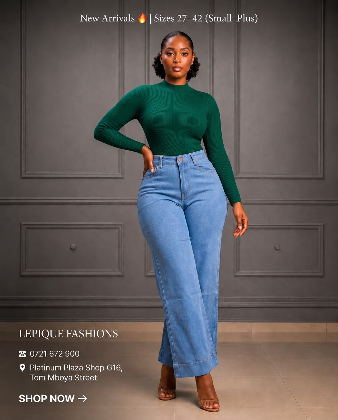 Wide Leg – Light Blue (46) – LPQ-WL-046